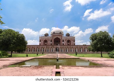 Mughal Emperor Humayuns Tomb In New Delhi, India.