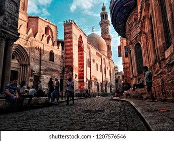 Muizz Street In Cairo, Egypt In 21 June 2017