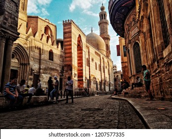 Muizz street in cairo, Egypt in 21 June 2017