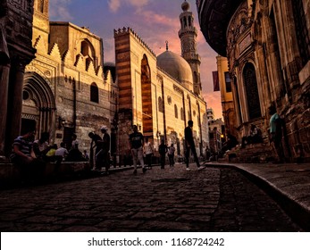 Muizz Street In Egypt , Cairo In 21 June 2017