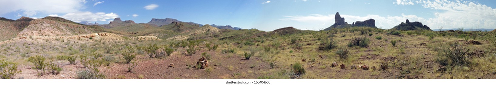 Mule Ears In Big Bend National Park, Texas