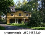 Mulino del Cantone, historic watermill in the Monza park, Brianza, Lombardy, Italy