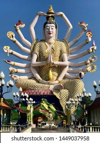 Multi armed Buddha Wat Plan Laen 
