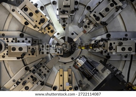 Multi axis CNC spring forming machine, High precision industrial wire bending automation, Multi axis high precision CNC machine industrial spring coiling technology.