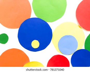 Multi Color Dot Background Isolated Stock Photo 781371040 | Shutterstock