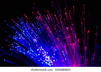 Multi Color Fiber Optics Stock Photo 1024684813 | Shutterstock