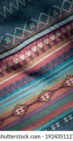 Multi Color geomtric pattern textile