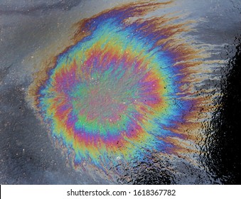 Multi Color Rainbow Oil Slick