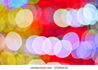 multi colored bokeh background