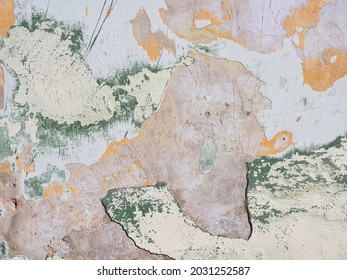 Multi Colored layers of old plaster, noisy background. Texture of rough cracked pink stucco texture background. Decorative plaster on the wall. - Powered by Shutterstock