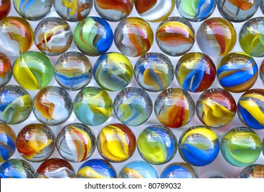 multi colored marbles, glass marbles