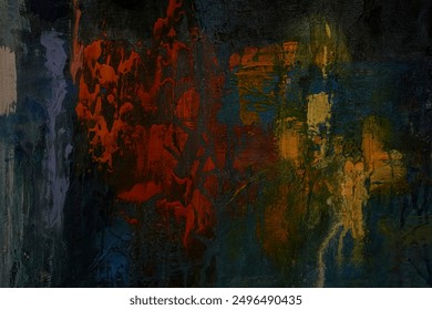 multi colored oil painting on canvas. Abstract art background artwork. Brushstrokes of paint. art Contemporary Colorful texture. thick paint surface. abstract rough multicolored art painting texture - Powered by Shutterstock