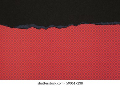 Multi Colored Paper Backgrounds, Patterns, Red / Black Classic