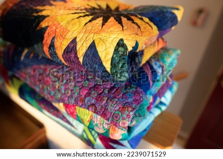 multi colored quilts and patterns 