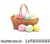 easter eggs basket