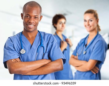 Multi Ethnic Medical Team