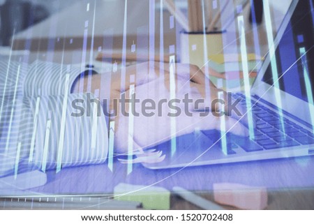 Similar – Baby sleeping on a blanket while her mother looks