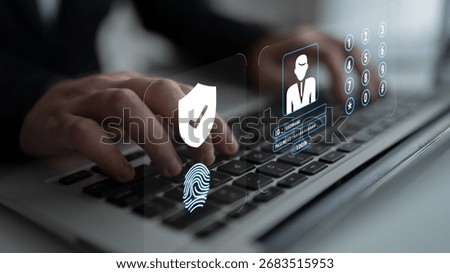 A multi factor authentication system for digital security and access control. Using passwords, biometrics, and PIN codes for secure user login. Motif