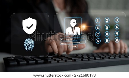 A multi factor authentication system for digital security and access control. Using passwords, biometrics, and PIN codes for secure user login. Motif