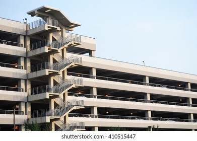 Multi Levels Parking Lot Building