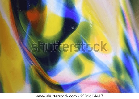 Multicolor Abstract Background With Diffrent Patterns.