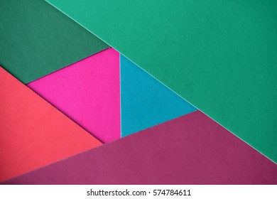 Multicolor background from a paper of different colors - Shutterstock ID 574784611