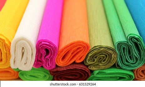 Multicolor Crepe Paper