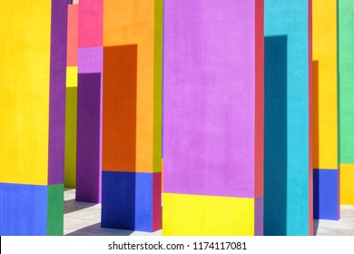 Multicolor Modern Architecture