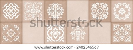 Multicolor Rustic Digital Wall Tile Decor For interior Home or Rustic Ceramic wall tile Design, Heavily Mixed Wall Art Decor For Home, wallpaper, linoleum, textile, background.