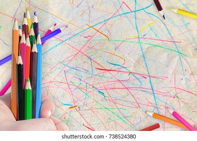 messi drawing images stock photos vectors shutterstock https www shutterstock com image photo multicolor scribble drawing child 738524380