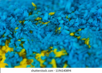 Multi-colored background close-up