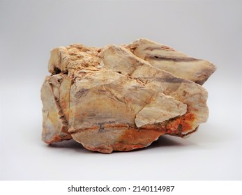 Multicolored Chert With Iron Deposits