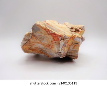 Multicolored Chert With Iron Deposits 