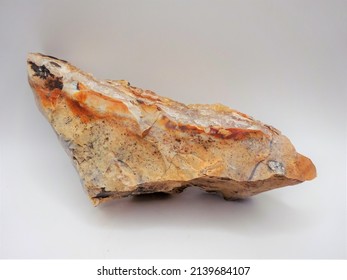 Multicolored Chert With Iron Stains