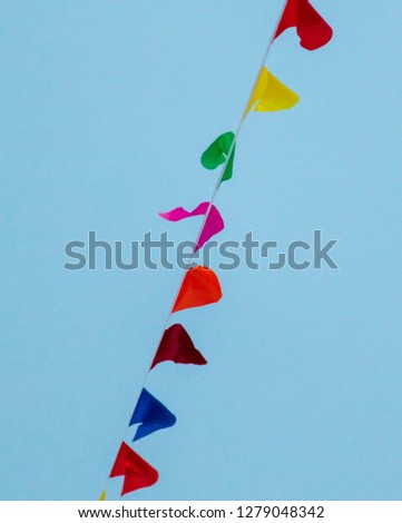 Similar – Colourful pennants