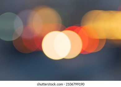 Multicolored glow circles in blur - Texture - Shutterstock ID 2106799190
