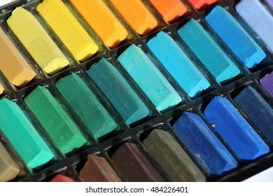 Multicolored pastels 