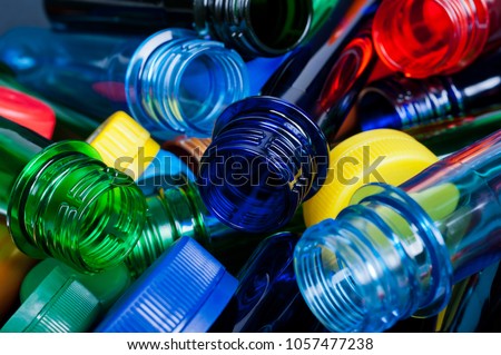 multicolored pet preforms for plastic bottles
 