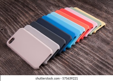 mehrfarbige Plastikrückdeckel für Mobiltelefone
