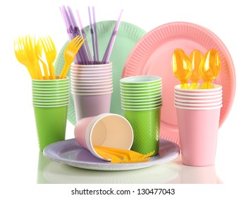 party plates and cups