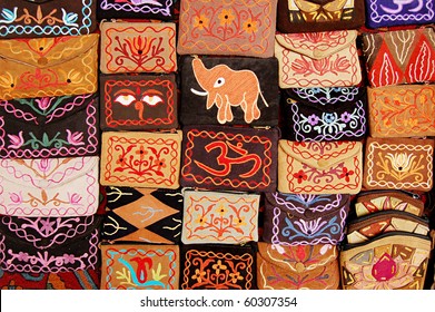 Multicolored purses