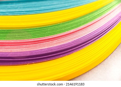multicolored rainbow colors. Abstract background of stripes of bright color. High quality photo - Shutterstock ID 2146191183