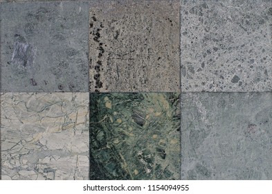 Multi-colored Travertine Tiles Texture Background