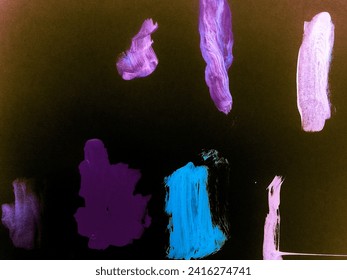 Multicolour Illustrations Background. Tye Dye Graphic. Black Brush Watercolor. Silk Fabric India. Water-Colour Paper. Multicolour Spot. Pattern Brush.
