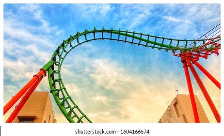 Sluzbo Palica Rezanci Roller Coaster Background Greginmotion Com