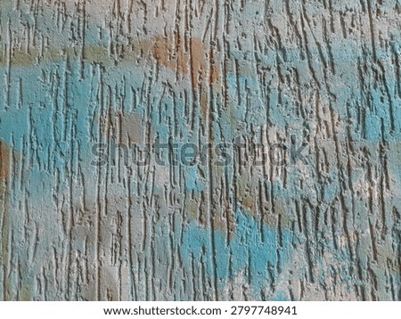 Multicoloured wall texture, close up