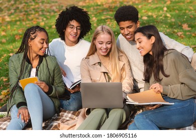 Multiracial Teenagers Making Group Project School Stock Photo (Edit Now ...