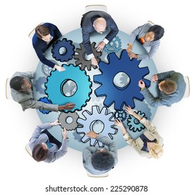 25,619 People holding gears Images, Stock Photos & Vectors | Shutterstock