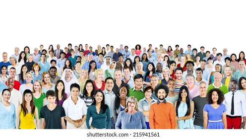 Multiethnic Group of People Smiling - Powered by Shutterstock