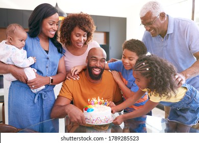 Family Friends Sitting Dining Table Looking Stock Photo (Edit Now ...